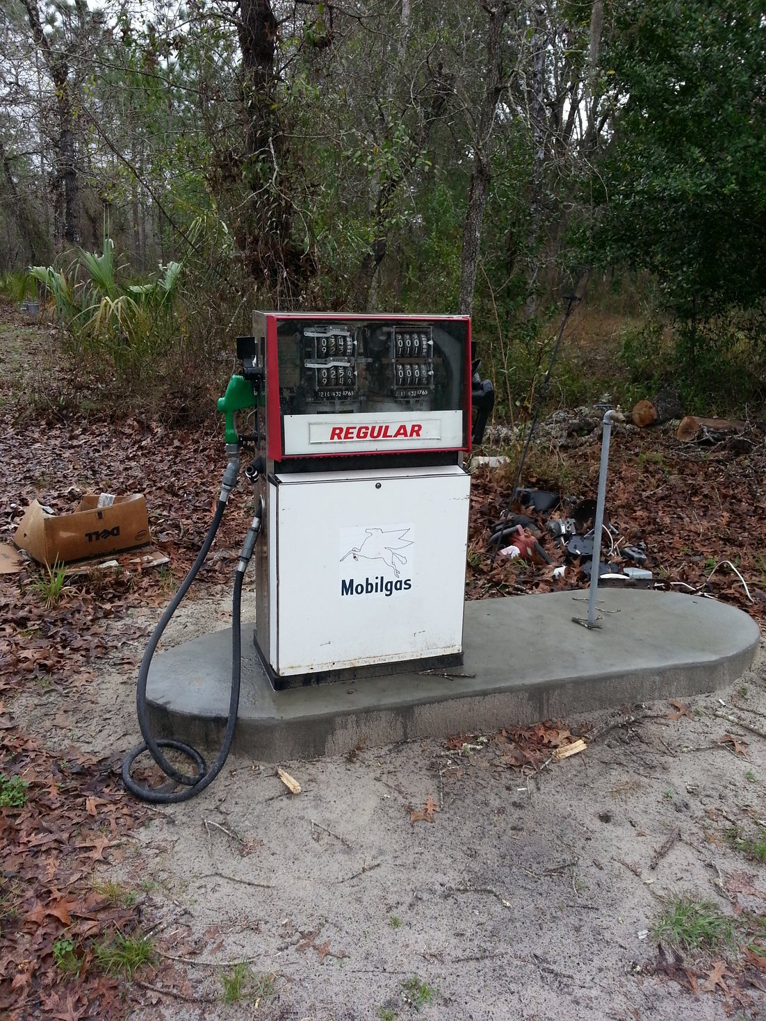 Gas pump at my old property